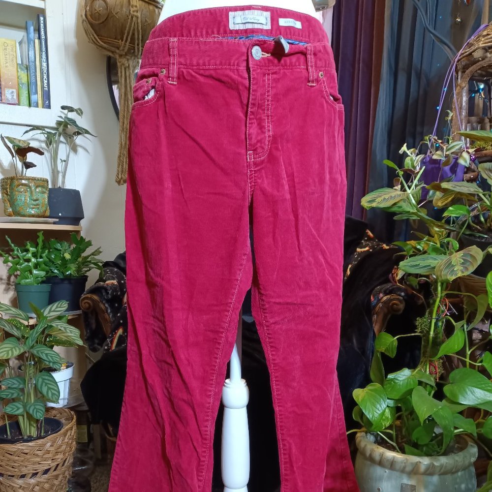 Red corduroy pants Old Navy